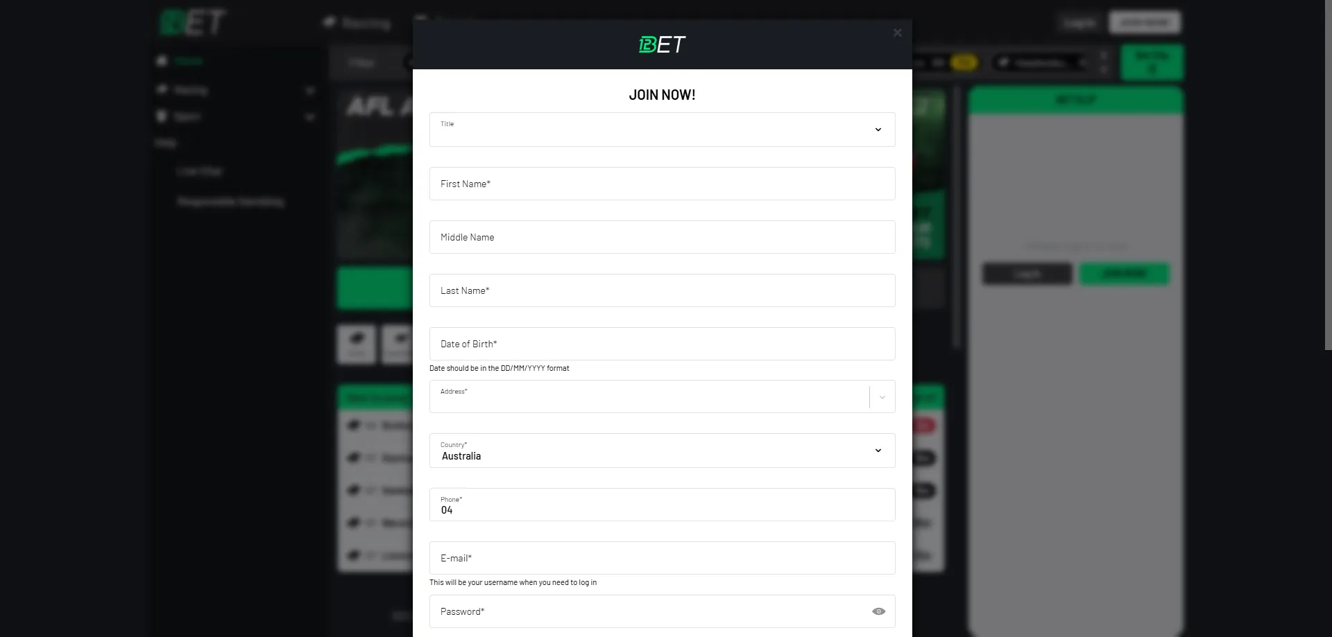 Cadastro na plataforma 123bet casino BR passo a passo